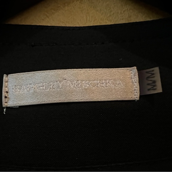 Badgley Mischka Black Midi Dress with Balloon Sleeves - Picture 14 of 14